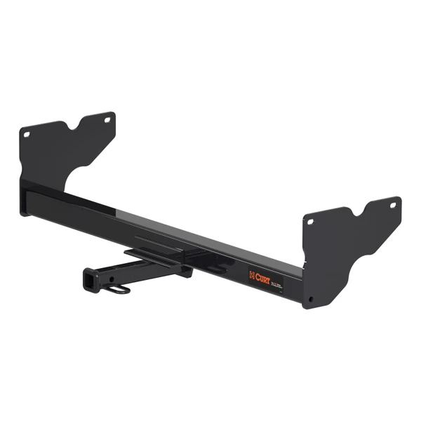 2018 - 2024 Volkswagen Tiguan Curt 1-1/4" Class 2 Trailer Tow Hitch + 5-Flat Wiring Kit Tow Boat/Utility Trailer with Surge Brakes 12177