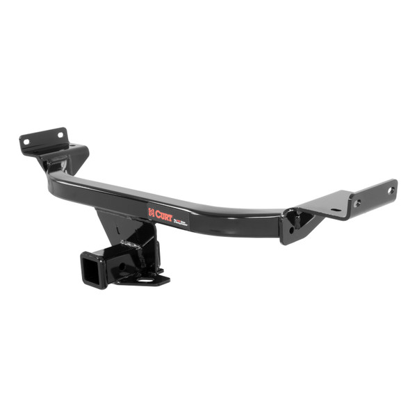 2017 - 2022 Kia Sportage Curt 2" Class 3 Trailer Tow Hitch + 5-Flat Wiring Kit Tow Boat/Utility Trailer with Surge Brakes 13281
