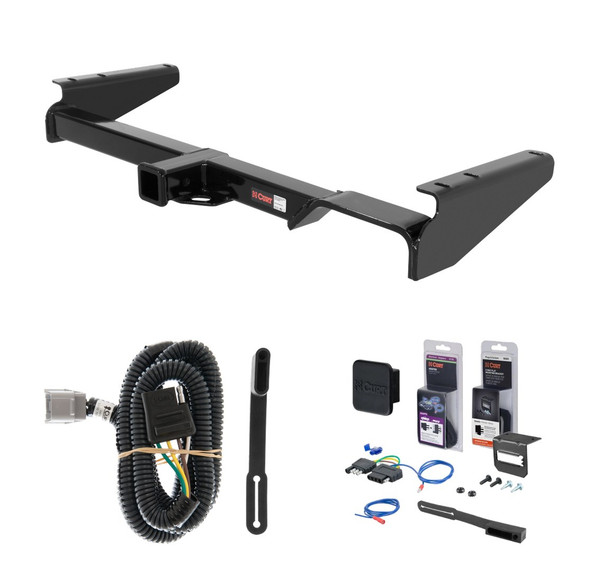 2001 - 2003 Lexus RX300 Curt 2" Class 3 Trailer Tow Hitch + 5-Flat Wiring Kit Tow Boat/Utility Trailer with Surge Brakes 13429 - CURT