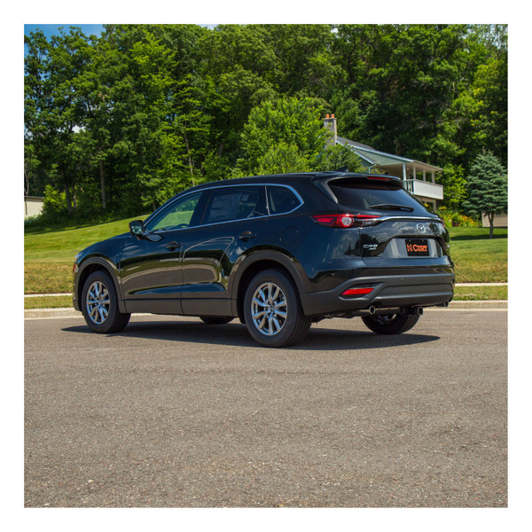 2016 - 2023 Mazda CX-9 Curt 2" Class 3 Trailer Tow Hitch + 5-Flat Wiring Kit Tow Boat/Utility Trailer with Surge Brakes 13284