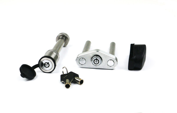Weigh Safe Dual Pin Lock Plate Key Assembly - Hitch Locking Pin Combo Keyed Alike WS06 - Weigh Safe