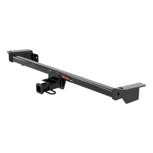 2013 Ford Fiesta Sedan Curt 1-1/4" Class 1 Trailer Tow Hitch + 5-Flat Wiring Kit Tow Boat/Utility Trailer with Surge Brakes 11369