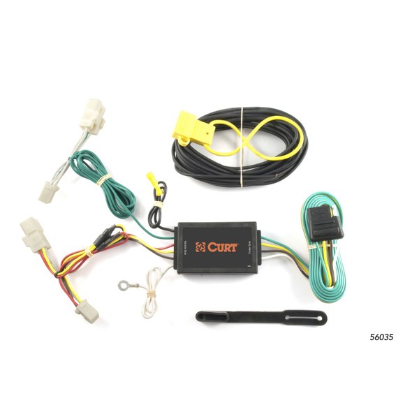 2009 - 2010 Pontiac Vibe Excluding GT Curt 1-1/4" Class 2 Trailer Tow Hitch + 5-Flat Wiring Kit Tow Boat/Utility Trailer with Surge Brakes 12228