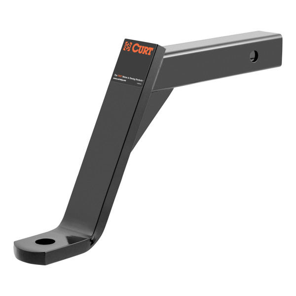 CURT Class 3 Ball Mount (2" Shank, 5,000 lbss., 10" Drop, 14" Long) Trailer Hitch Ball Mount - CURT