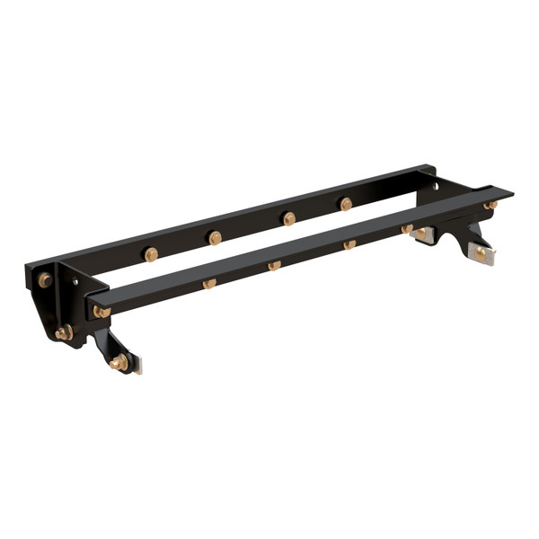 CURT Double Lock Gooseneck Installation Brackets, Select Ford F-150 Gooseneck Trailer Hitch Mount Kit - CURT