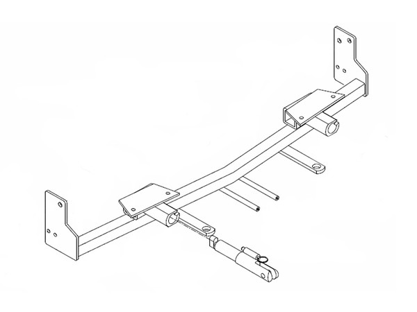 BlueOx Tow Bar Base Plate, Front Mount, RV Flat Towing for Select, HONDA ACCORD - Blue Ox