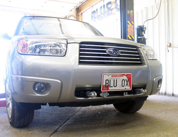 BlueOx Tow Bar Base Plate, Front Mount, RV Flat Towing for Select, SUBARU FORESTER 2.5 XT