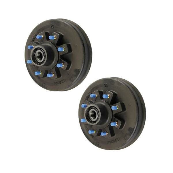 Lippert (2-Pack) 16K lbs Threaded Brake Hub -8 on 275 mm, 17-1/2" Wheels, M22 Studs, Oil - Heavy-Duty Trailer Component LIPKIT9D106 - CURT