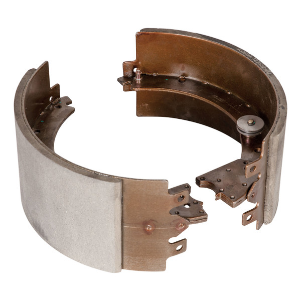 Lippert Trailer Brake Shoes & Lining Kit - 12-1/4" x 5" Passenger-Side Self-Adjusting - Lippert