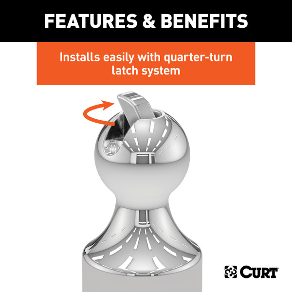 CURT OEM Puck System 2-5/16" Gooseneck Kit, Chevrolet, Ford, GMC, Nissan (38K) Gooseneck Trailer Hitch