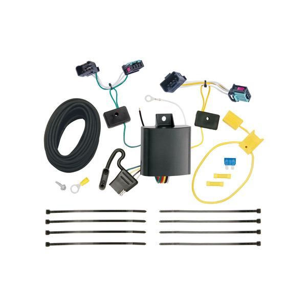 2005-2010 Volkswagen Jetta Tekonsha Plug & Play T-Connector Adapter Trailer Wiring 118667 - Tekonsha