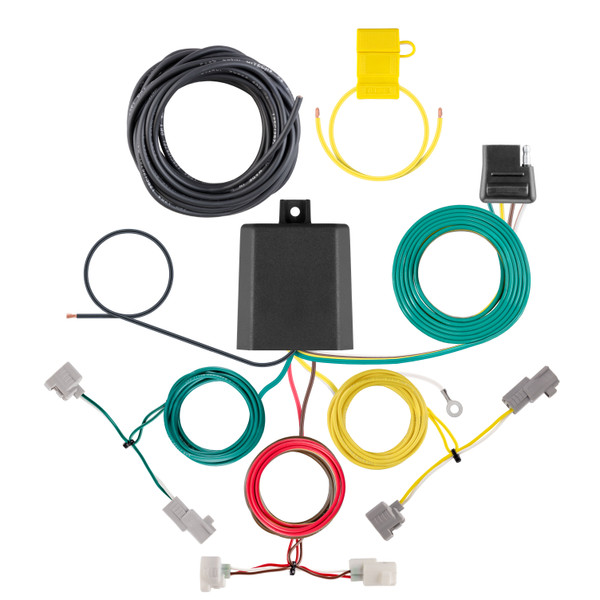 CURT Custom Wiring Harness, 4-Way Flat Output, Select Toyota Camry 56540 - CURT