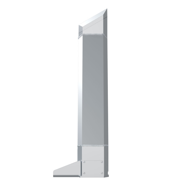 ARIES AdvantEDGE Chrome Aluminum Headache Rack, Select Ford F-250, F-350, F-450 Truck Cab Protector / Headache Rack