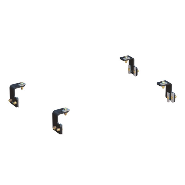CURT Semi-Custom 5th Wheel Brackets, Select Ford F-150 Fifth Wheel Trailer Hitch Bracket - CURT