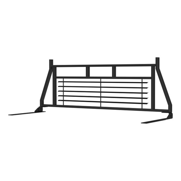ARIES Classic Black Steel Headache Rack, Select Chevrolet, Ford, Dodge, GMC, Ram Truck Cab Protector / Headache Rack - ARIES