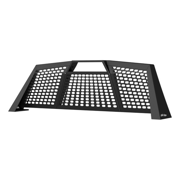 ARIES Switchback Black Aluminum Headache Rack, Select Chevrolet Silverado, GMC Sierra Truck Cab Protector / Headache Rack