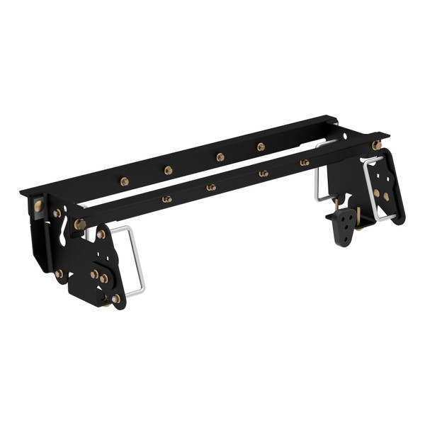 CURT Double Lock EZr Gooseneck Installation Brackets, Select Dodge, Ram 2500, 3500 Gooseneck Trailer Hitch Mount Kit - CURT