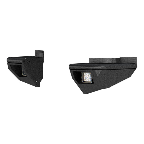 ARIES TrailChaser Jeep Wrangler Steel Rear Bumper Corners with LEDs Bumper - ARIES