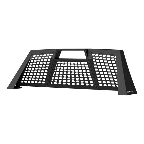 ARIES Switchback Black Aluminum Headache Rack, Select Chevrolet Colorado, GMC Canyon Truck Cab Protector / Headache Rack - ARIES