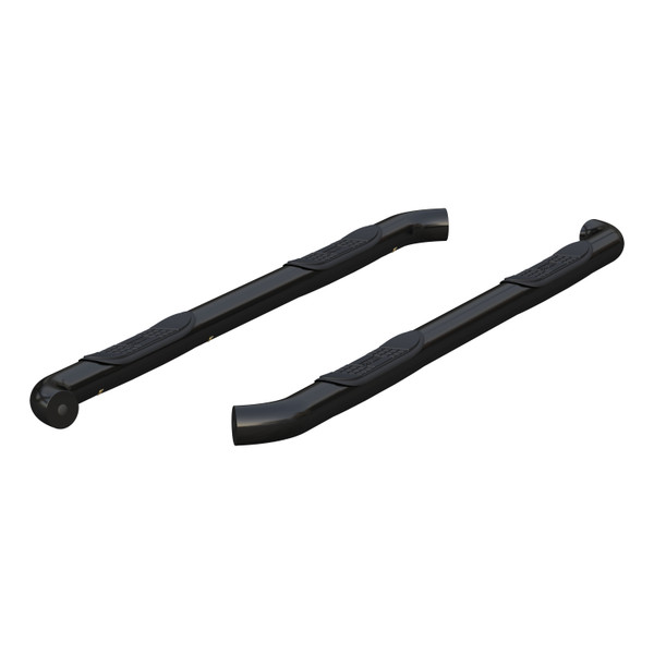 ARIES 3" Round Black Steel Side Bars, Select Nissan Frontier, Suzuki Equator Step Nerf Bar Kit