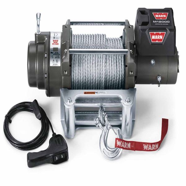 Warn 17801 Heavyweight Series Winch 12V 125 Roller - WARN