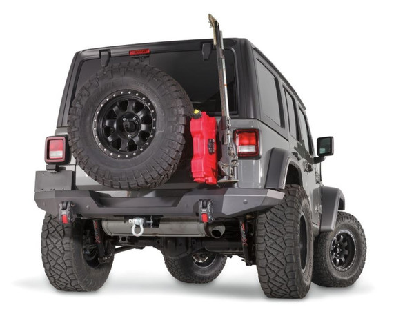 Warn 102190 Elite Rear Bumper Jeep JL Steel Black - WARN