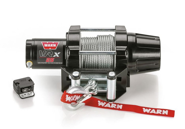 WARN 101025 VRX 25 Off-Road Winch Steel Cable 2500lb 12V - WARN