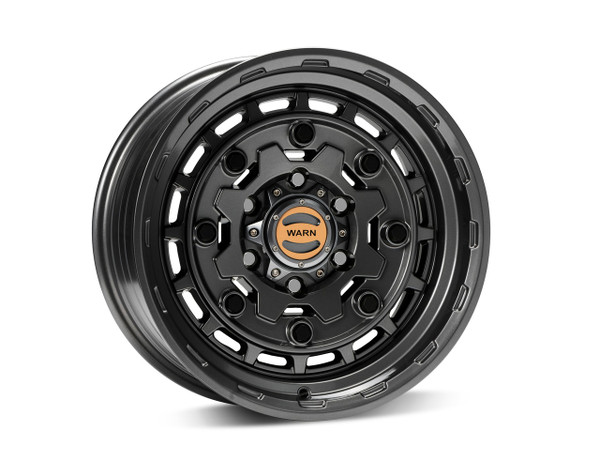 Warn 104489 Jackhammer Wheel 17x8.5 Black 6 Lug - WARN