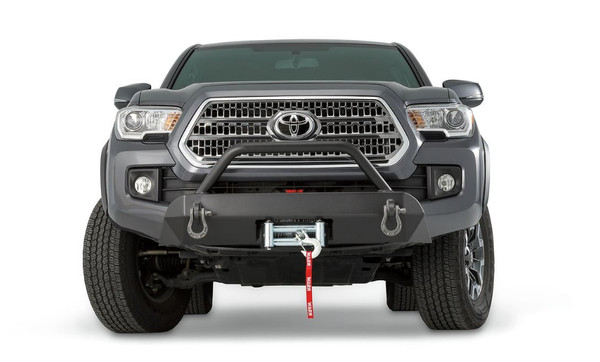 Warn 102876 Winch Mount Toyota Tacoma 5th Gen Steel Black - WARN