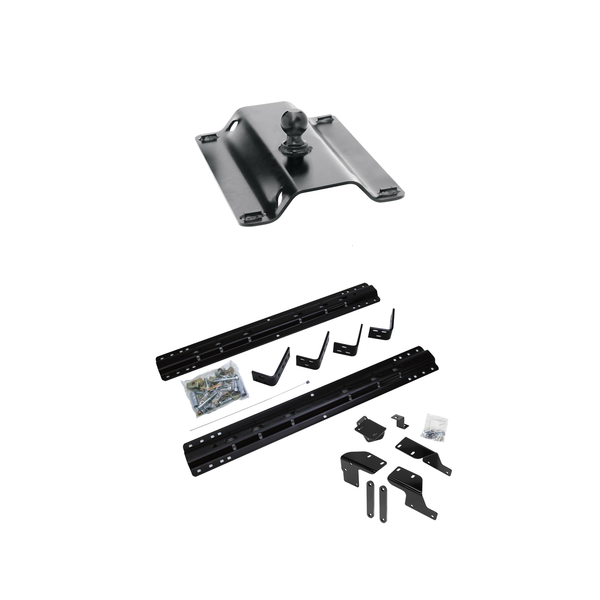 2010-2014 Toyota Tundra  Reese 25K Fifth Wheel Gooseneck Plate w/ Universal Rail Kit & Custom Fit Brackets - Reese