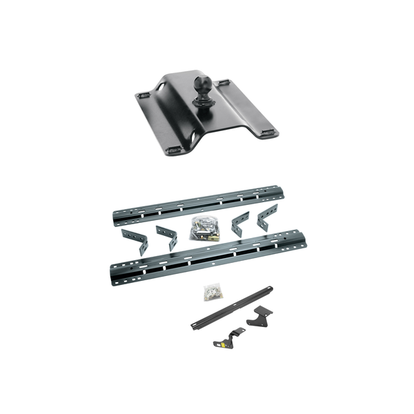 2011-2012 RAM 1500  Reese 25K Fifth Wheel Gooseneck Plate w/ Universal Rail Kit & Custom Fit Brackets - Reese