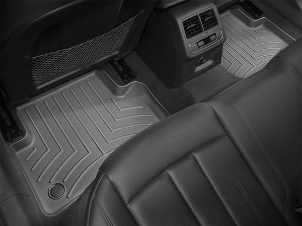 WeatherTech FloorLinerTM DigitalFit; Black; Rear; 2 Pieces 449072