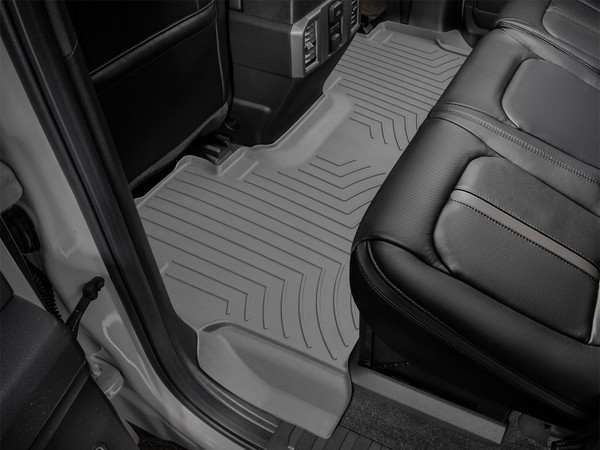 WeatherTech FloorLinerTM HP; Gray; Rear 4610122IM - Weathertech