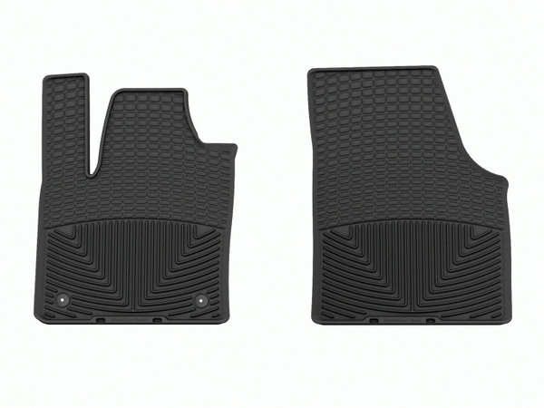 WeatherTech All Weather Floor Mats; Black; Front W655 - Weathertech