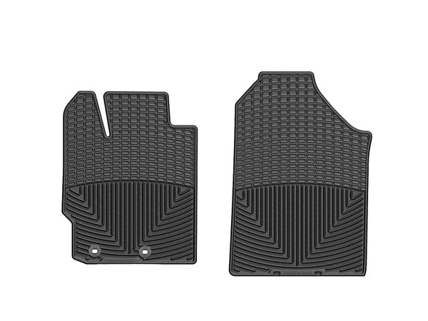 WeatherTech All Weather Floor Mats; Black; Front W263 - Weathertech