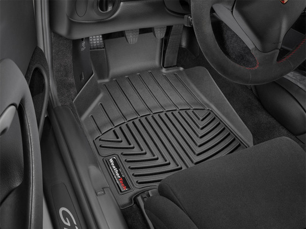 WeatherTech FloorLinerTM DigitalFit; Black; Front 4414381