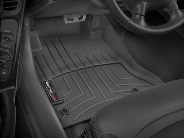WeatherTech FloorLinerTM DigitalFit; Black; Front 449361