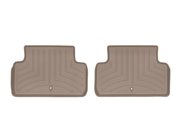 WeatherTech FloorLinerTM DigitalFit; Tan; Rear; 2 Piece 4514792 - Weathertech