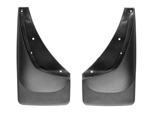 WeatherTech MudFlap No-Drill DigitalFit; Black 110006