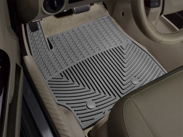 WeatherTech All Weather Floor Mats; Gray; Front W235GR - Weathertech