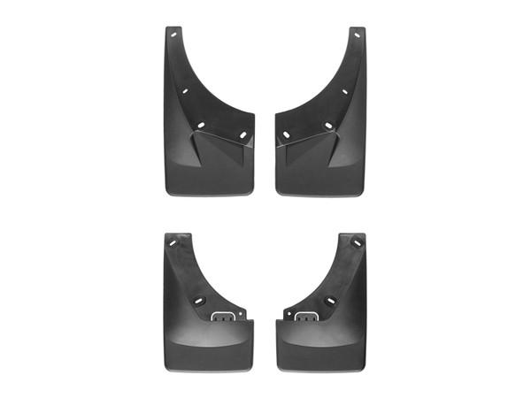 WeatherTech MudFlap No-Drill DigitalFit MudFlap Kit; Black 110008-120012 - Weathertech