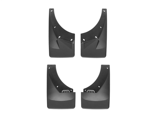 WeatherTech MudFlap No-Drill DigitalFit MudFlap Kit; Black 110008-120015 - Weathertech