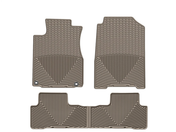 WeatherTech All Weather Floor Mats; Tan; Front and Rear WTHT270162 - Weathertech