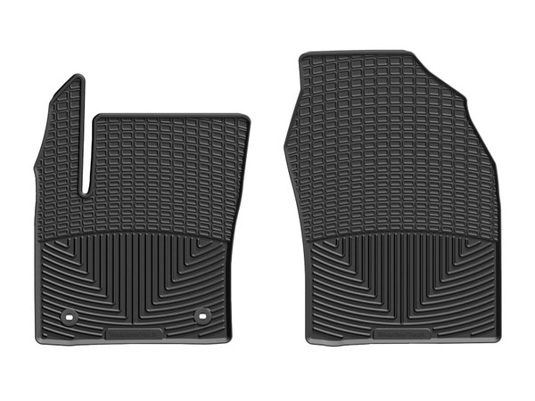 WeatherTech All Weather Floor Mats; Black; Front W438 - Weathertech