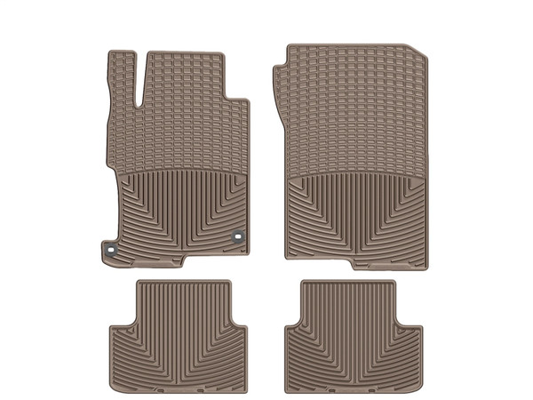 WeatherTech All Weather Floor Mats; Tan; Front and Rear WTHT293198 - Weathertech
