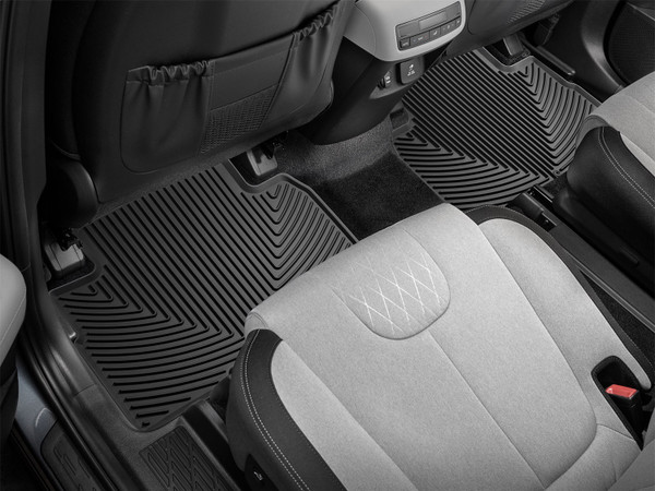 WeatherTech All Weather Floor Mats; Black; Rear W640 - Weathertech