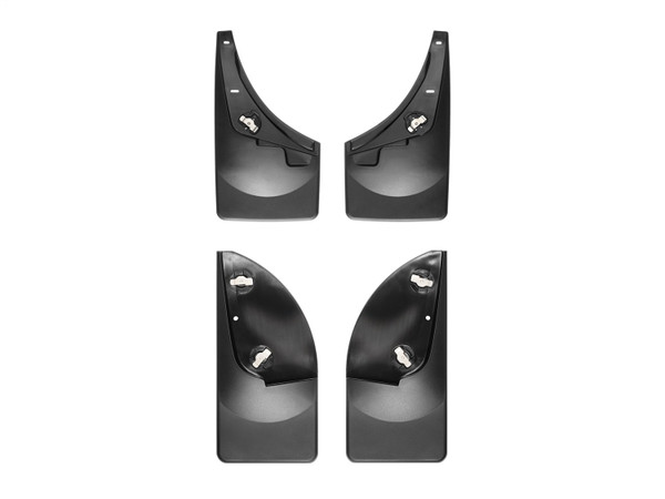 WeatherTech MudFlap No-Drill DigitalFit MudFlap Kit; Black 110009-120001 - Weathertech