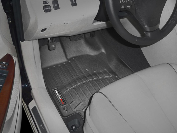 WeatherTech FloorLinerTM DigitalFit; Black; Front 441831