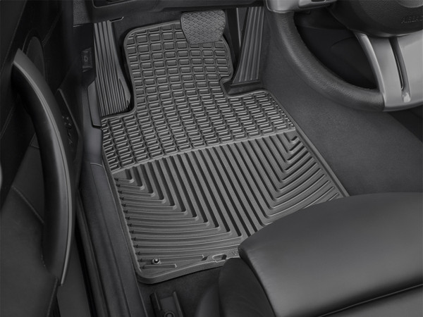 WeatherTech All Weather Floor Mats; Black; Front W24 - Weathertech