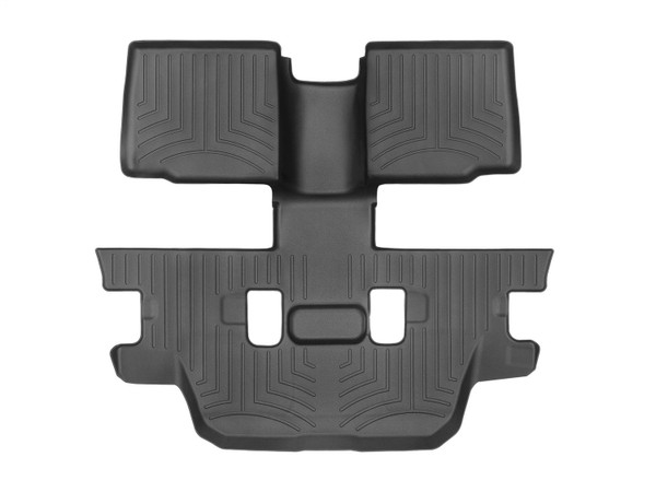 WeatherTech FloorLinerTM DigitalFit; Black; Rear and Third Row; 1 Piece 443596 - Weathertech